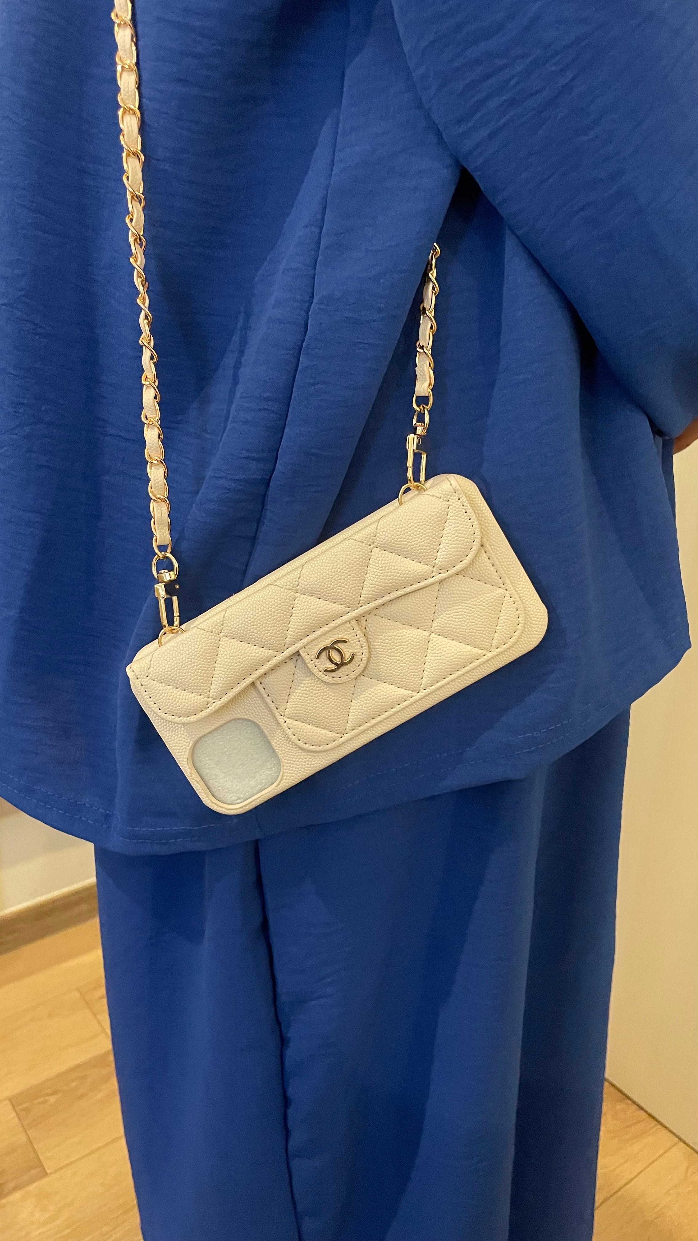 Coque de téléphone CC Beige