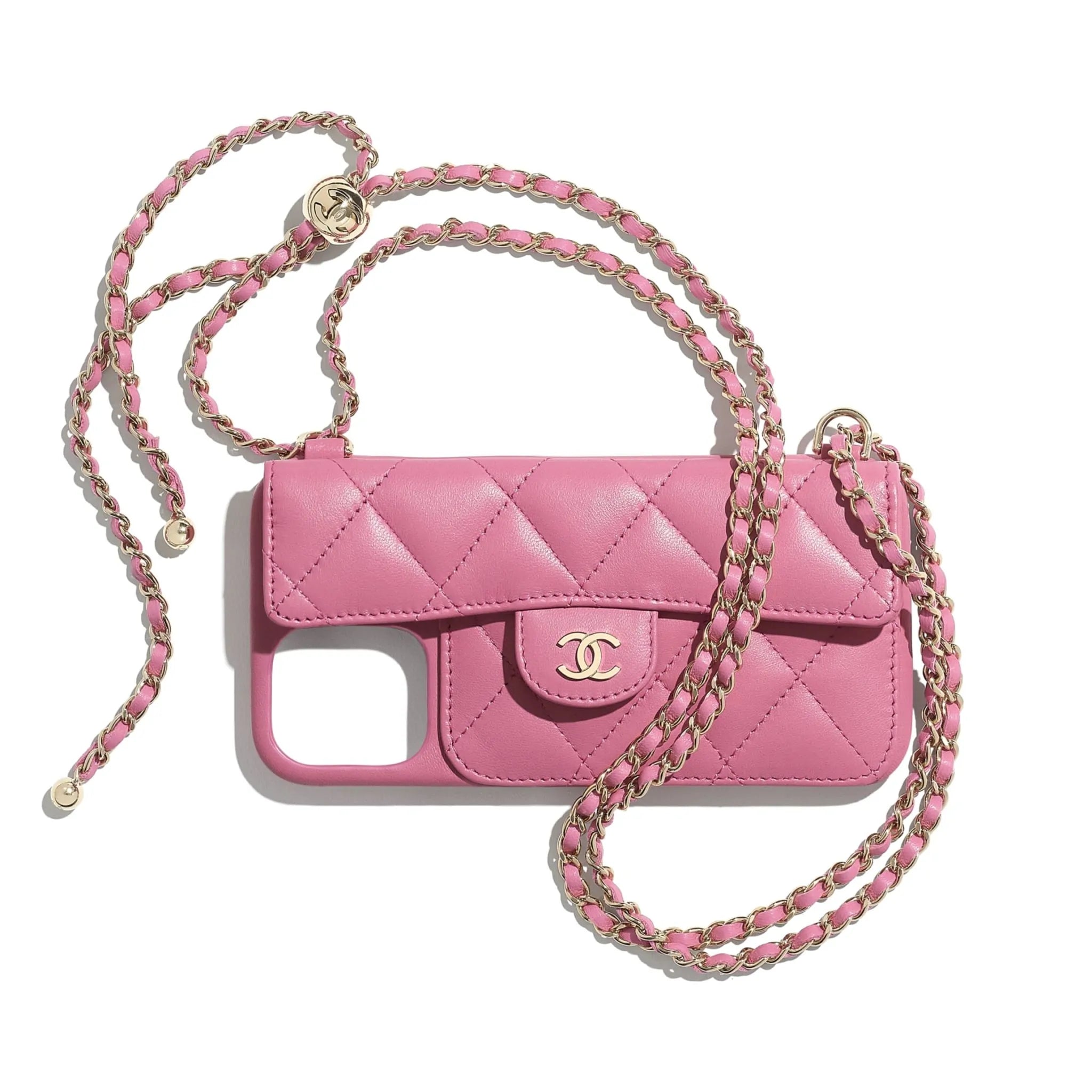 Coque de téléphone CC Rose foncé