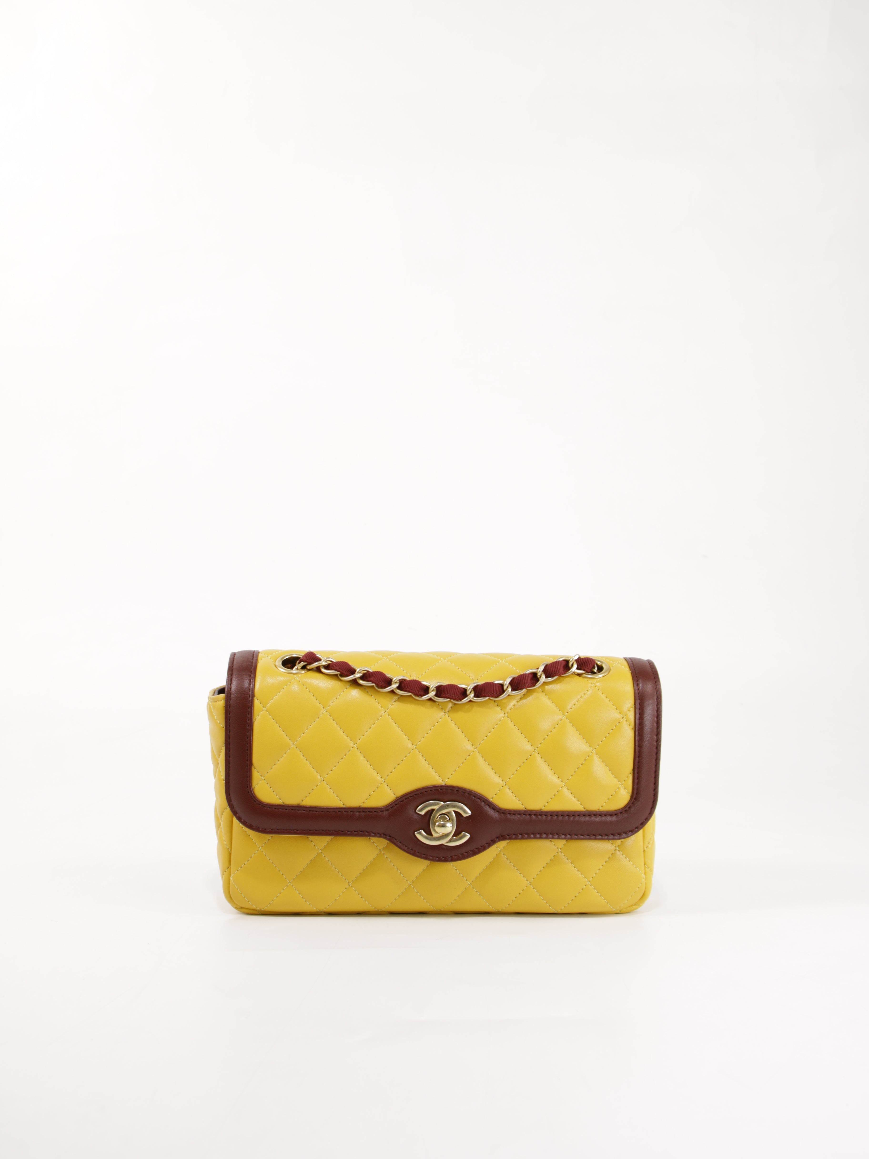 Two Tone Flap Bag