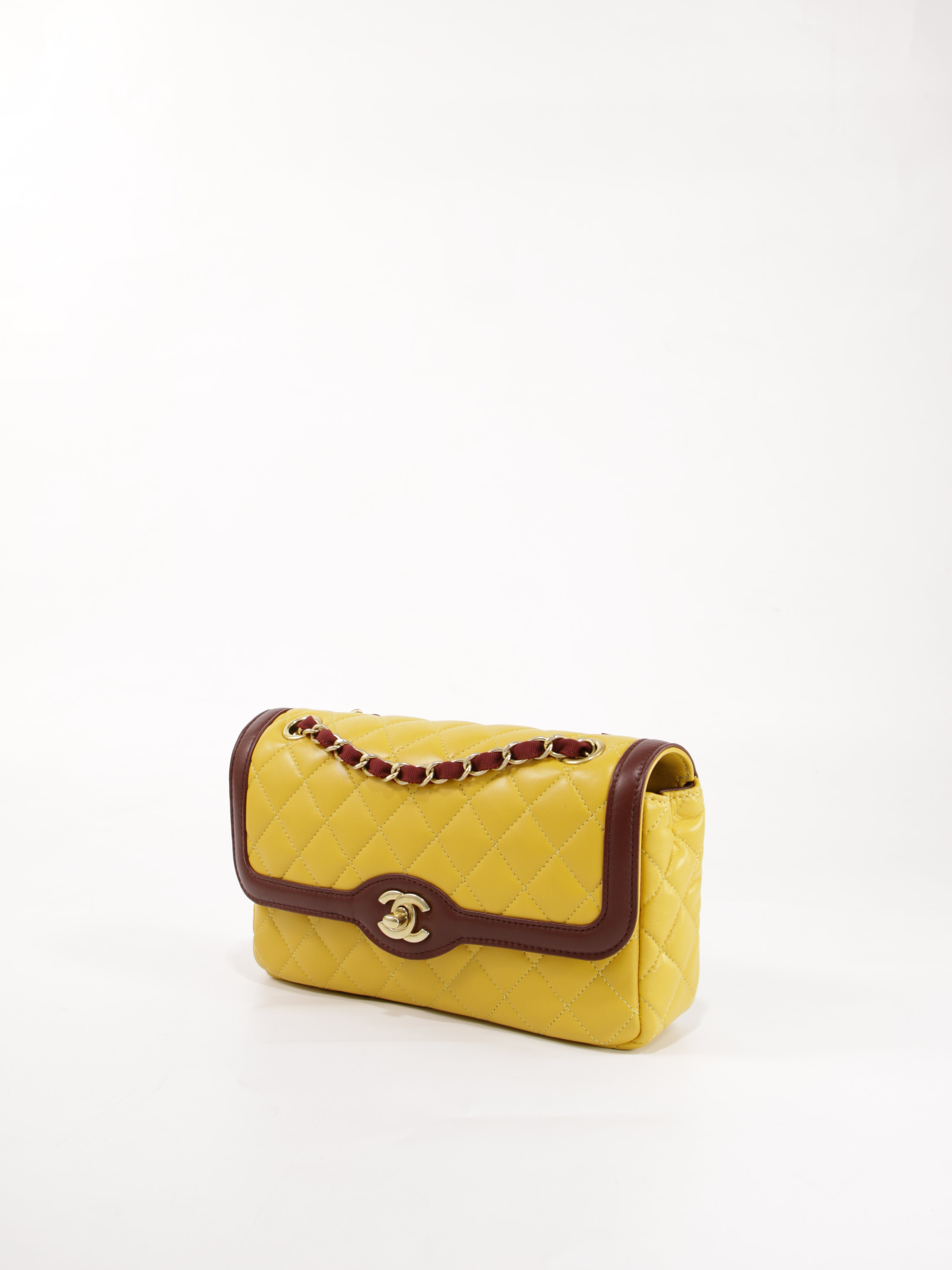Two Tone Flap Bag