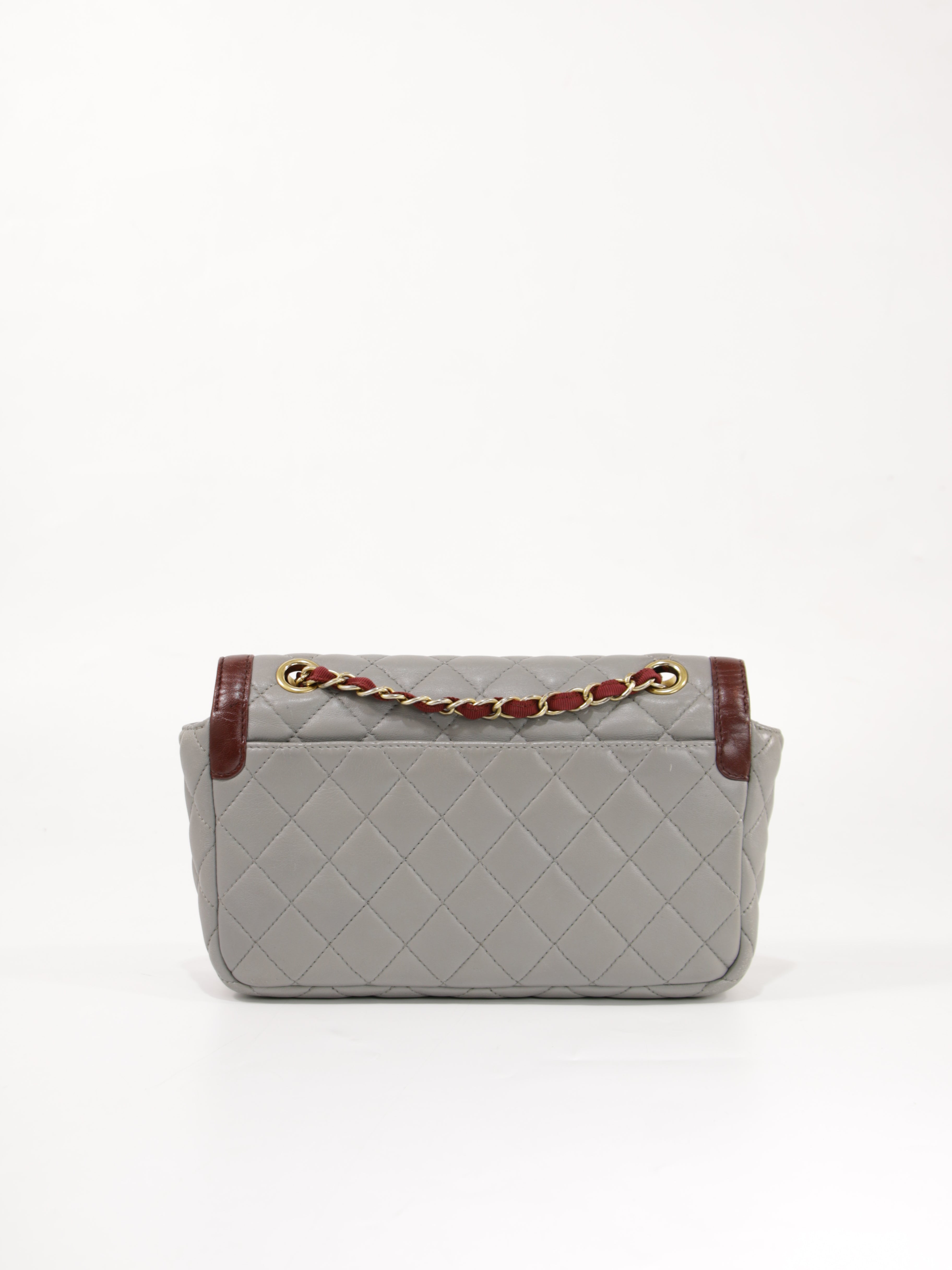 Two Tone Flap Bag